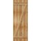 Ekena Millwork Joined Board-n-Batten Shutters w/Z-Bar, Rough Sawn Western Red Cedar, 21 1/2W x 60H, PR RBJ06Z21X060RWR - alternate 5
